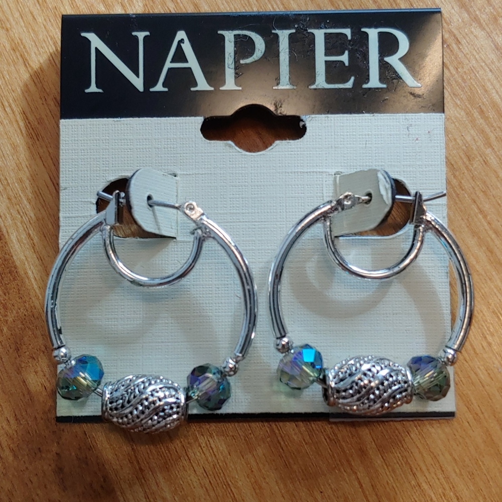 Napier Silver Plated earrings
